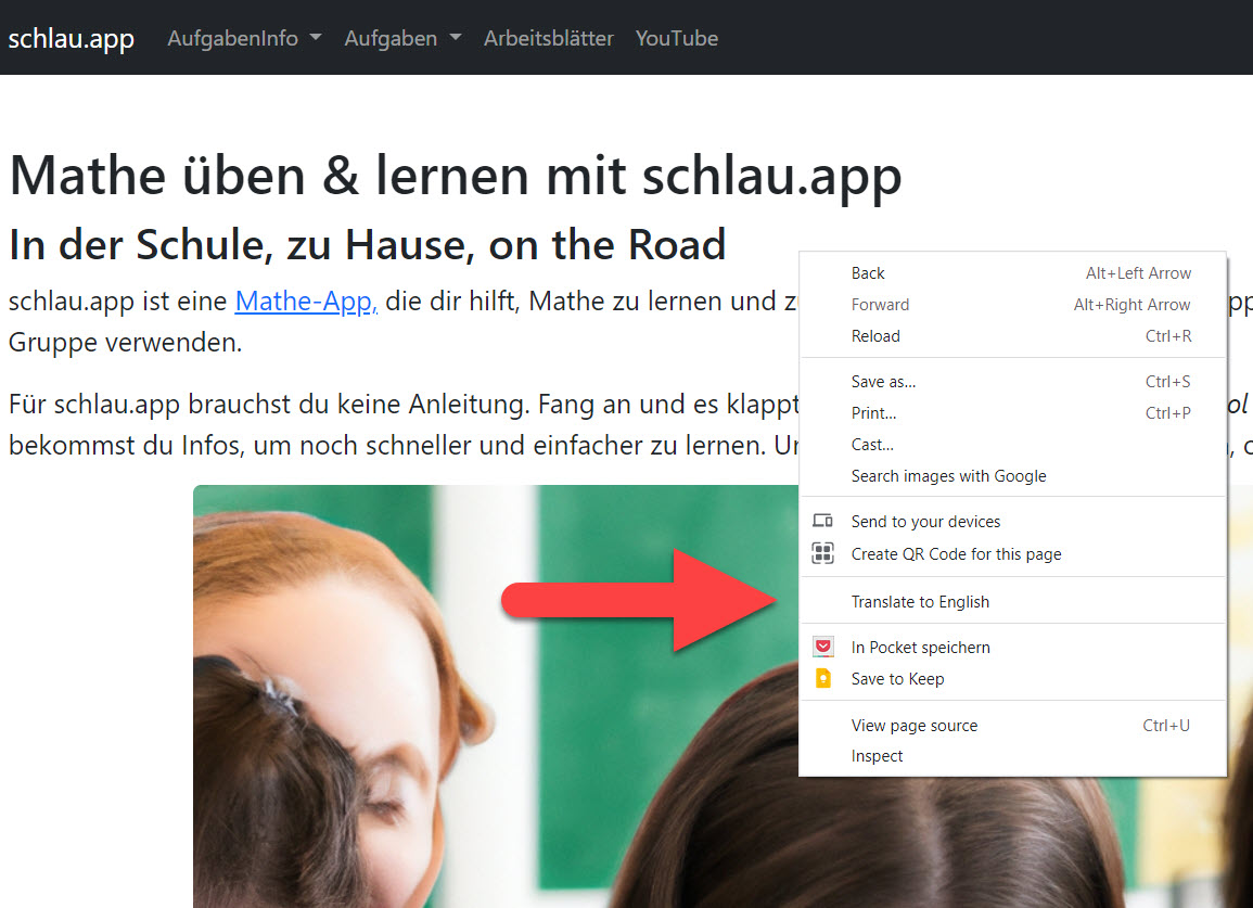 Diese Seite übersetzen!