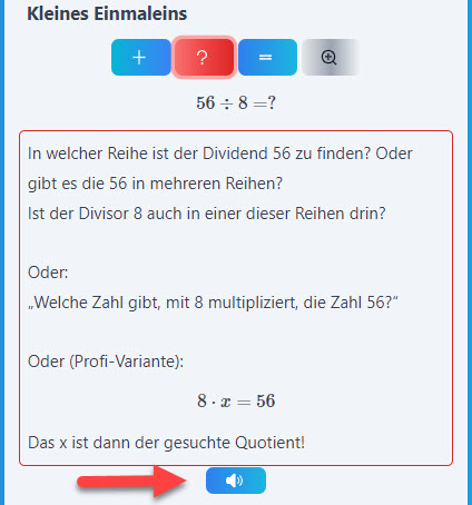 Sprachausgabe Hilfe
